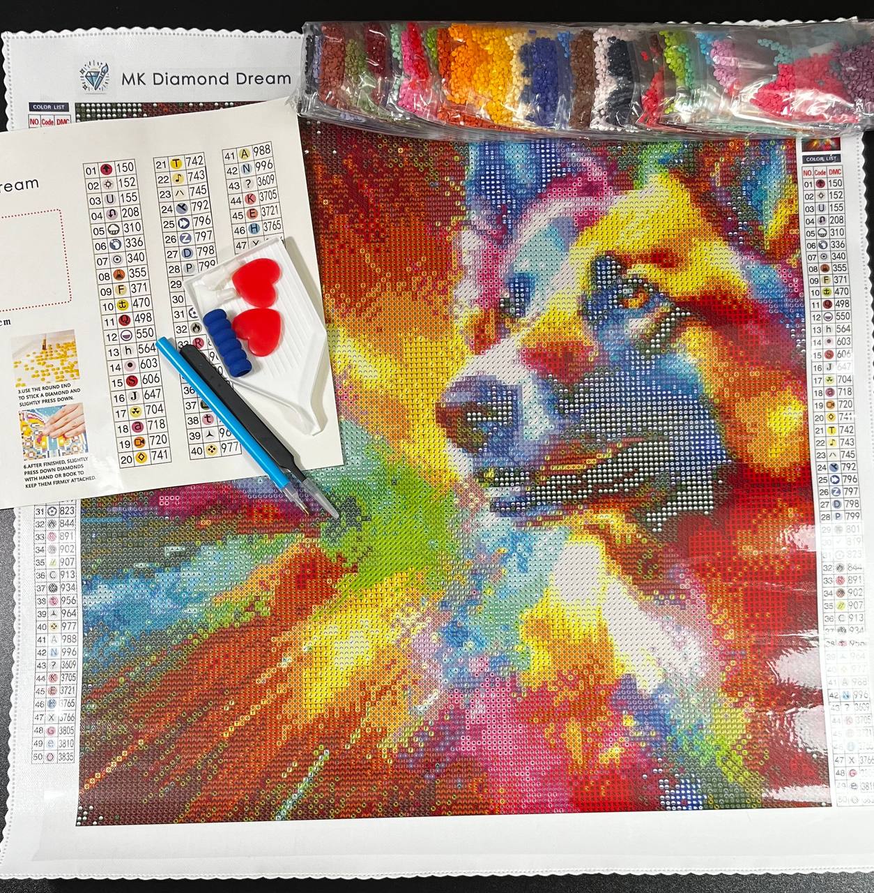 Splash of Spirit Diamond Painting Kit