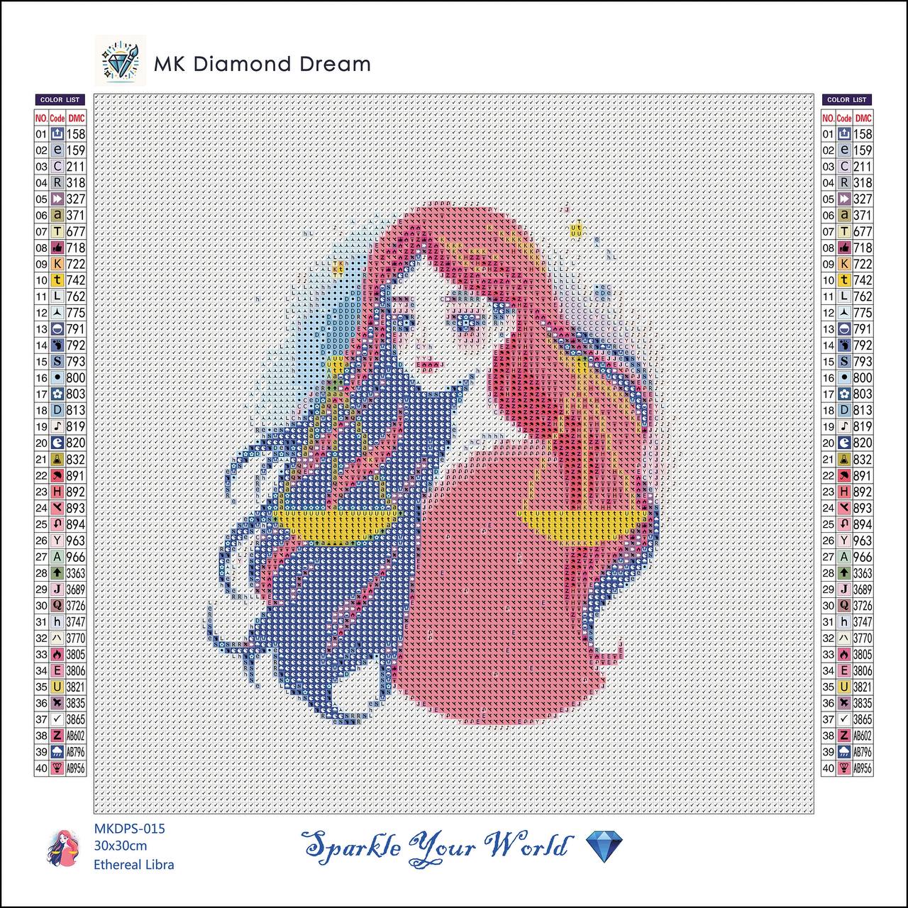 Ethereal Libra Diamond Painting Kit