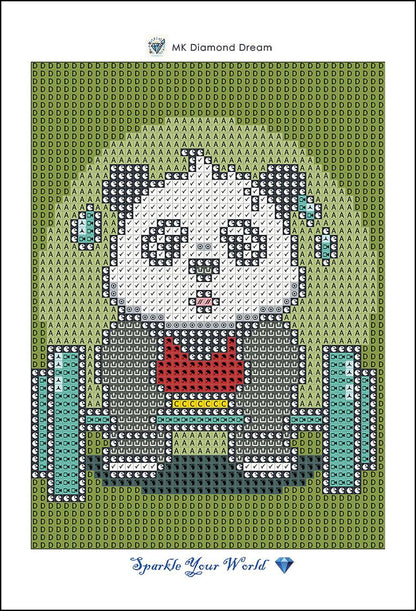 Panda Mini Diamond Painting Kit