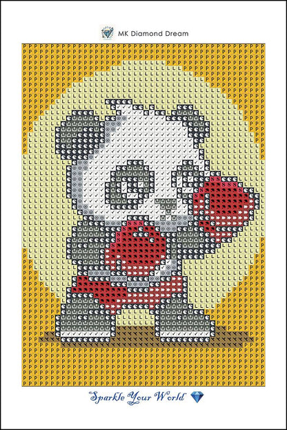 Panda Mini Diamond Painting Kit