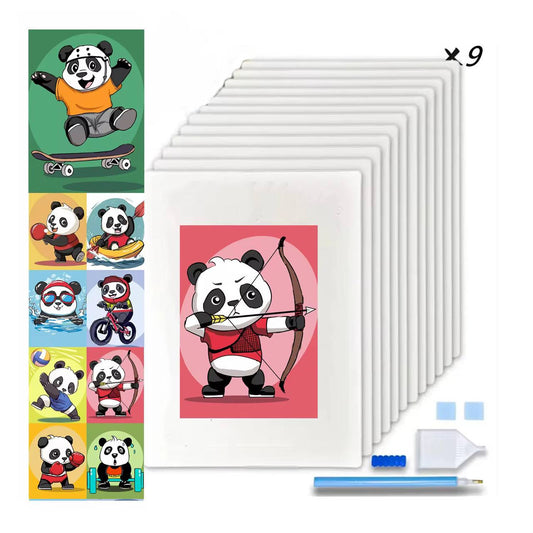 Panda Mini Diamond Painting Kit