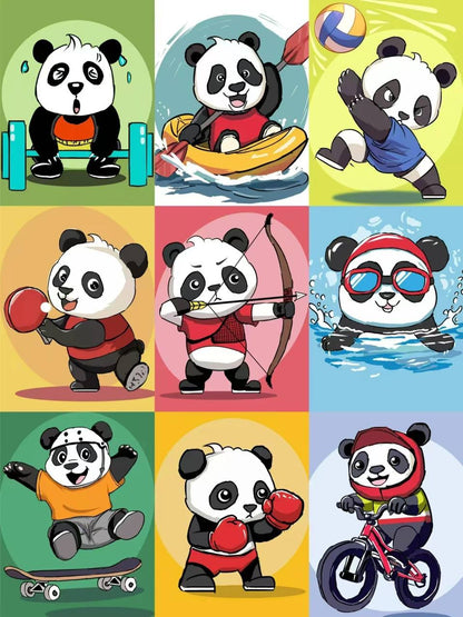 Panda Mini Diamond Painting Kit